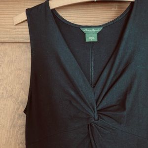 Eddie Bauer black, sleeveless maxi dress, women’s size small